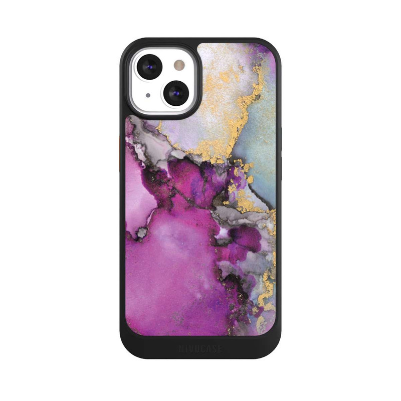 iPhone 13 NIVOcore Alcohol Ink Art Pink