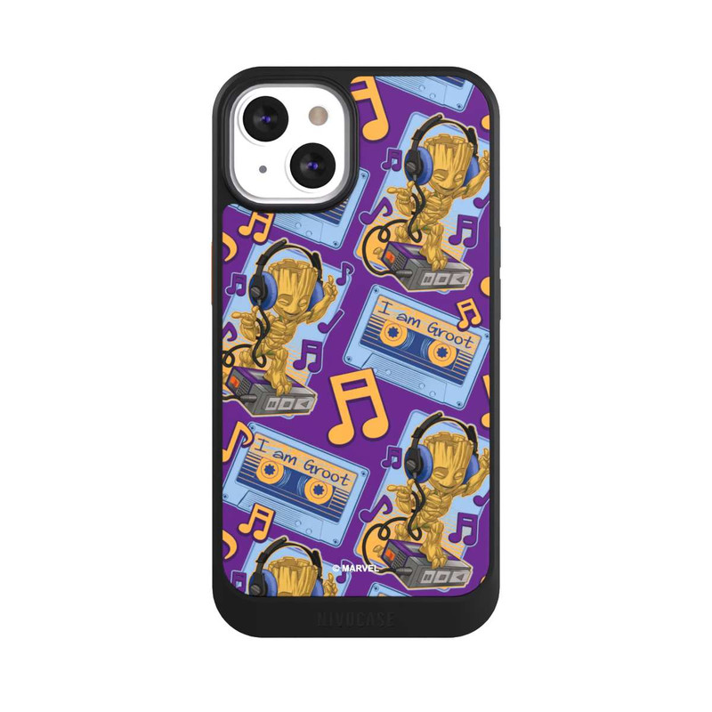 iPhone 13 NIVOcore Groot Comic Headphones Guardians of the Galaxy