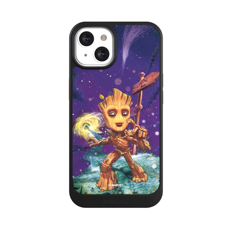 iPhone 13 NIVOcore Baby Groot Galaxy Touch