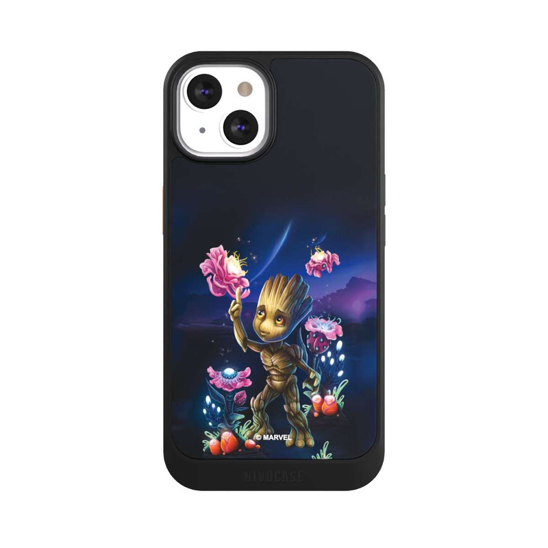 iPhone 13 NIVOcore Baby Groot Blumen