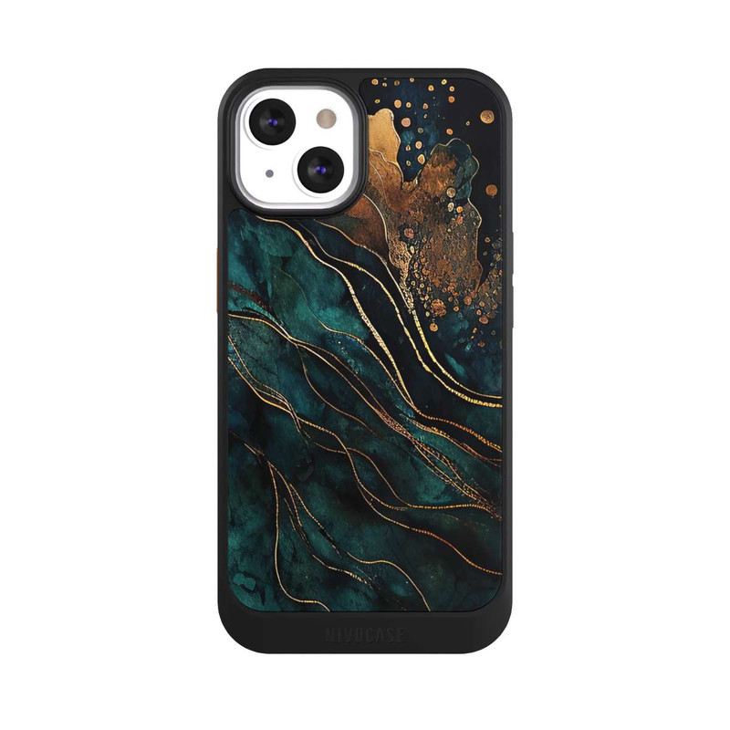 iPhone 13 NIVOcore Or et vert