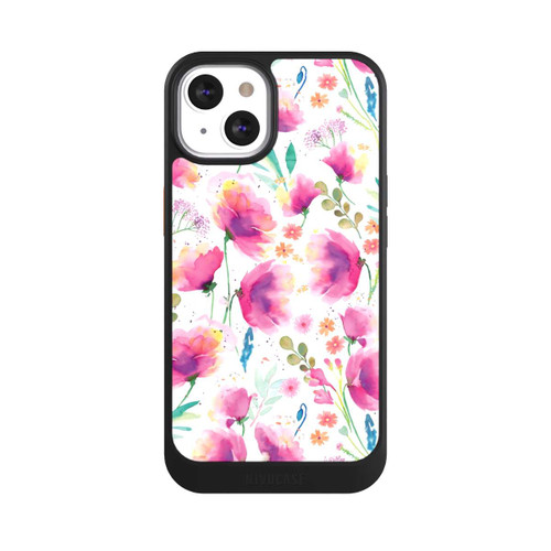 Apple iPhone 13 NIVOcore Watercolor Abstract Poppies