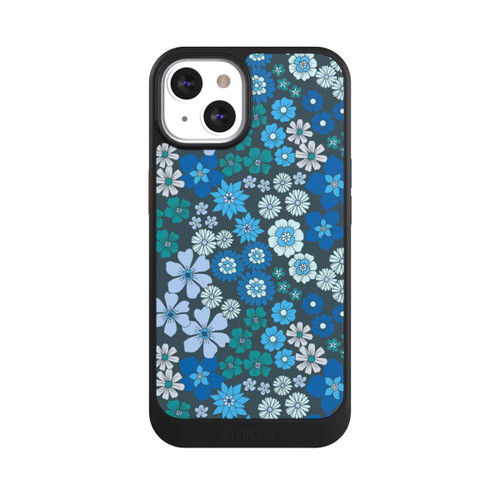 Apple iPhone 13 NIVOcore Blue Flowers DeinDesign