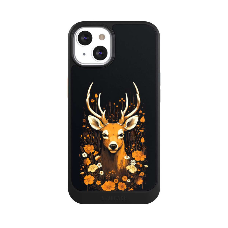 iPhone 13 NIVOcore Fleurs de cerf Grandes