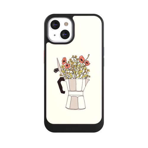 Apple iPhone 13 NIVOcore Moka Blumen