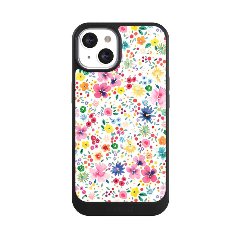 iPhone 13 NIVOcore Millefleurs Pink Spring Garden