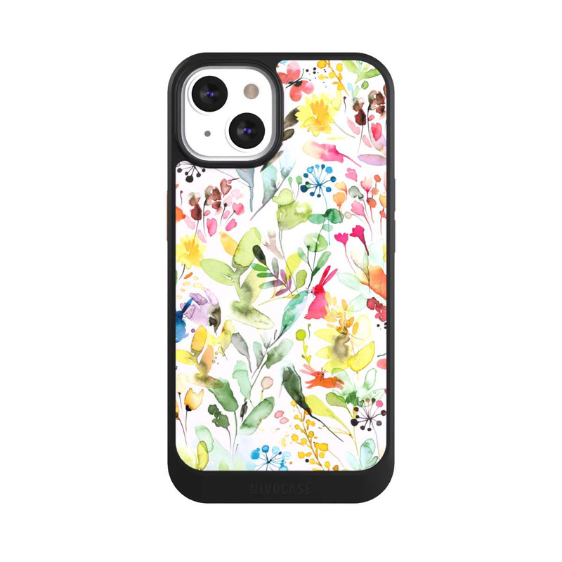 iPhone 13 NIVOcore Wild Flowers Meadow Pink
