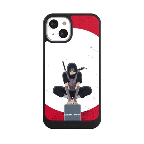 Apple iPhone 13 NIVOcore Itachi Uchiha symbol red background