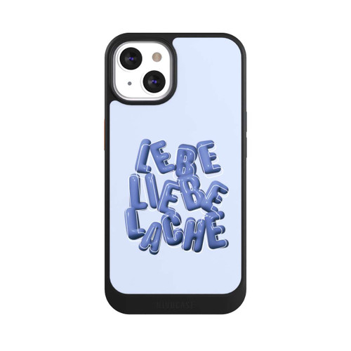 Apple iPhone 13 NIVOcore Lebe Liebe Lache Blue