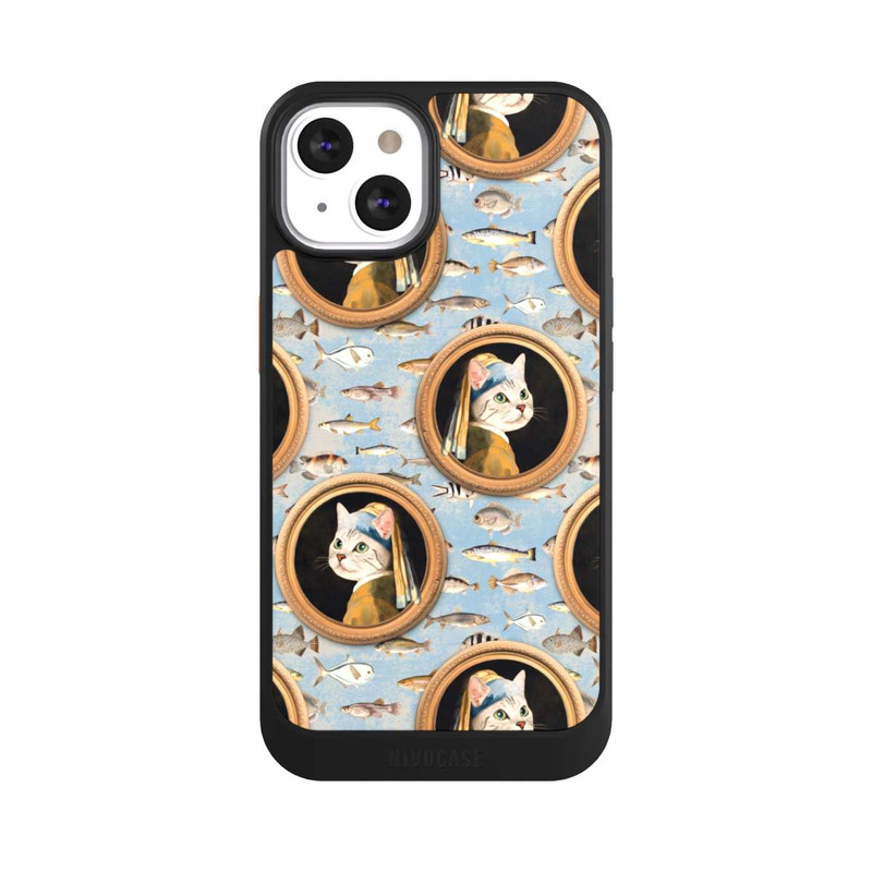 iPhone 13 NIVOcore Katzen Muster