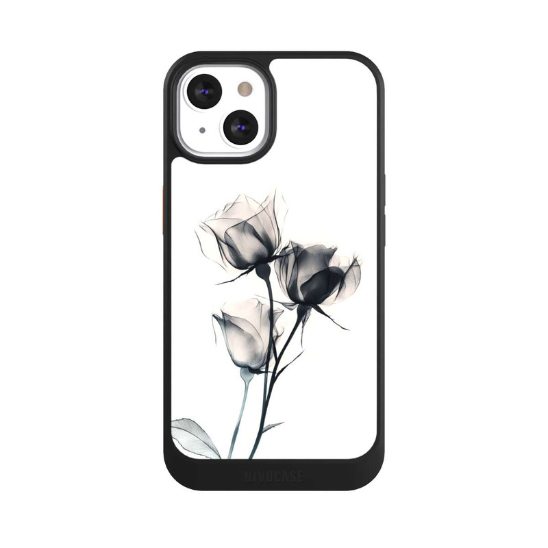 iPhone 13 NIVOcore Schwarze Blume