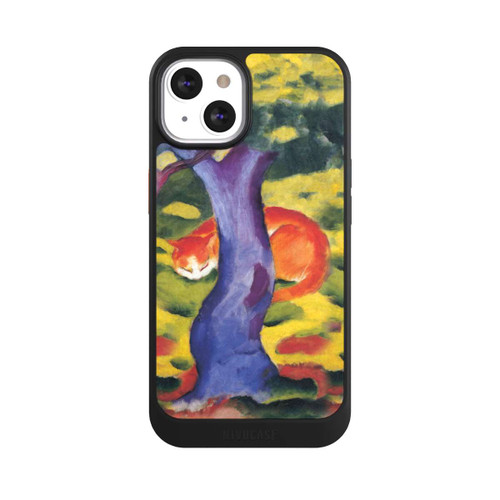 Apple iPhone 13 NIVOcore Cat Behind Tree by Franz Marc