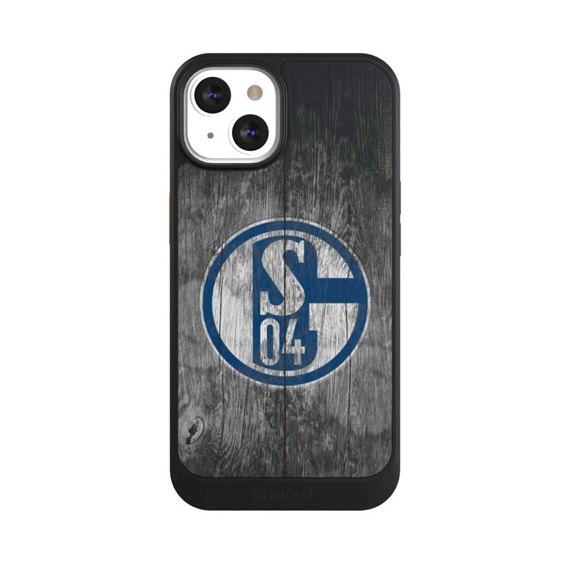 iPhone 13 NIVOcore Schalke 04 Holz Look