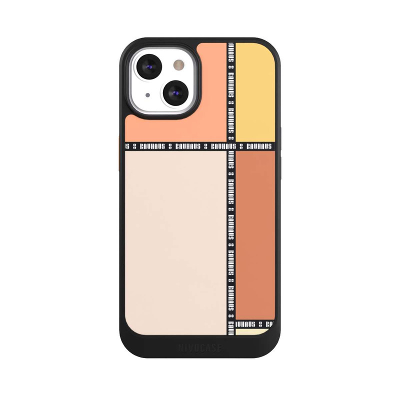 iPhone 13 NIVOcore Bauhaus Squares-Pastel