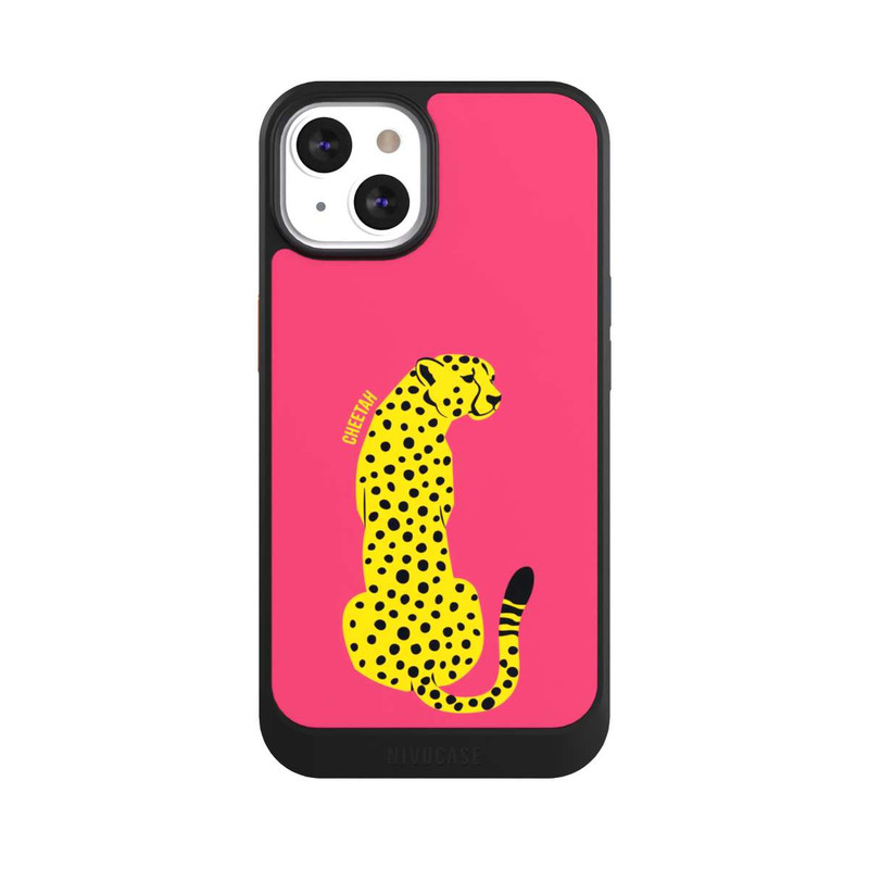 iPhone 13 NIVOcore Colourful Yellow Cat