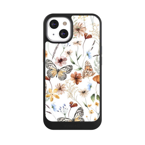 Apple iPhone 13 NIVOcore Wildflowers and Butterflies Pattern