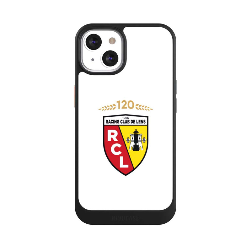 iPhone 13 NIVOcore 120 Jahre Jubiläums Logo weiß