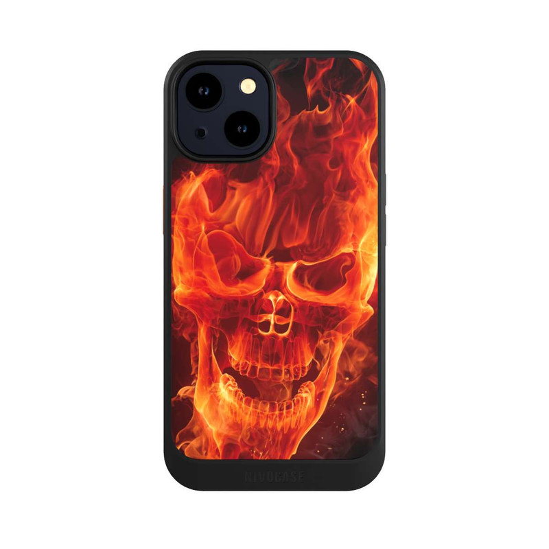 iPhone 14 NIVOcore Burning Skull