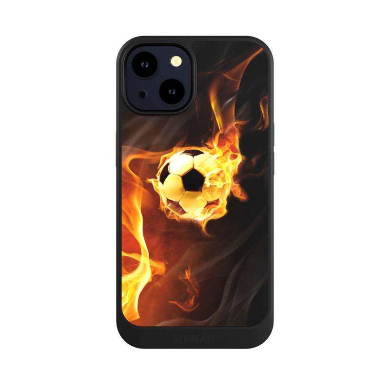 iPhone 14 NIVOcore Fußball in Flammen