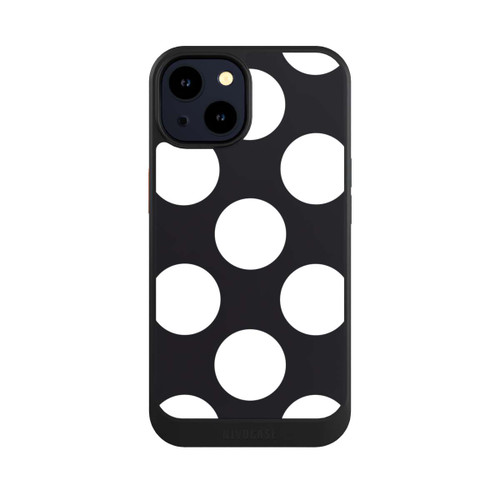 Apple iPhone 14 NIVOcore Big Dots - black