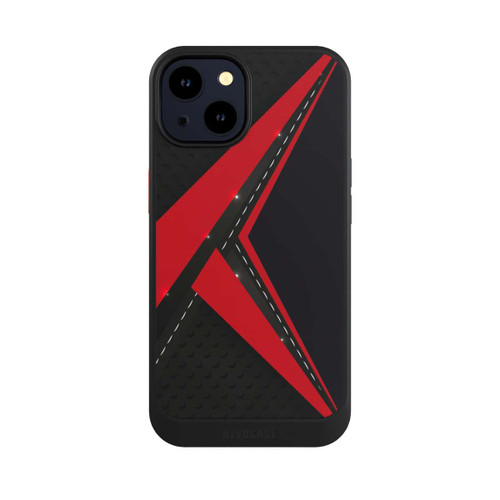 Apple iPhone 14 NIVOcore Carbon for Men - Red