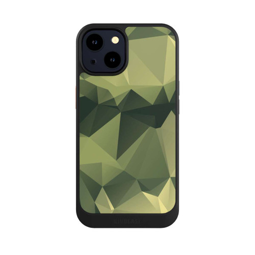 Apple iPhone 14 NIVOcore Polygonales Camouflage