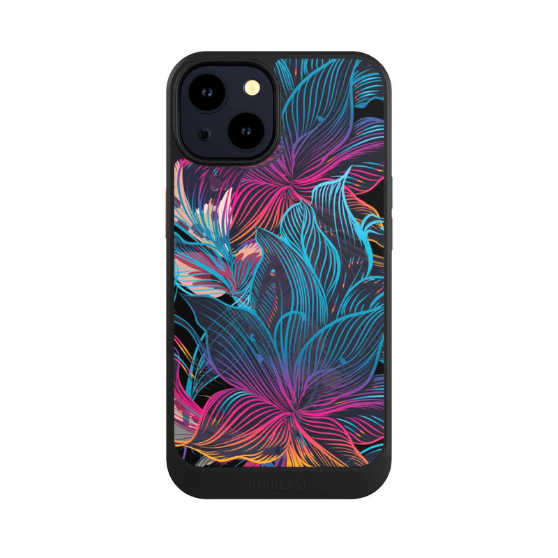 iPhone 14 NIVOcore Neon Flower Power