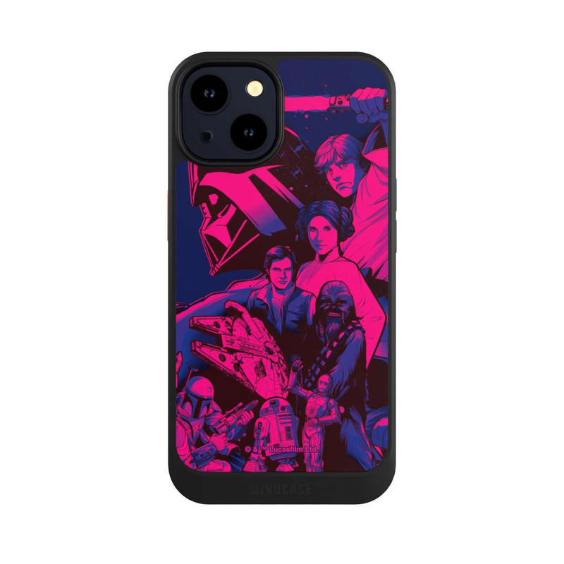 iPhone 14 NIVOcore Star Wars Characters - Ultraviolet