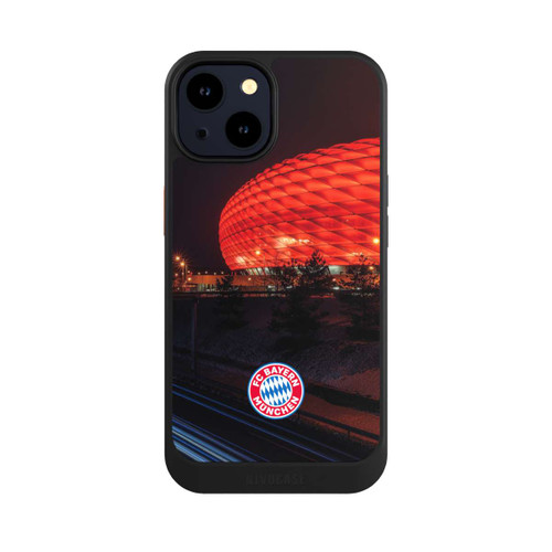Apple iPhone 14 NIVOcore Allianz Arena bei Nacht FCB