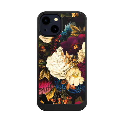 Apple iPhone 14 NIVOcore Dark Vintage Flowers