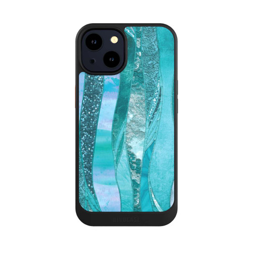 Apple iPhone 14 NIVOcore Blue Glamour Glitter Look