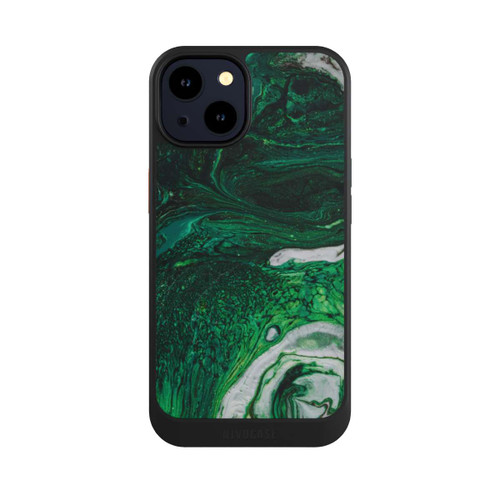 Apple iPhone 14 NIVOcore Green oil texture