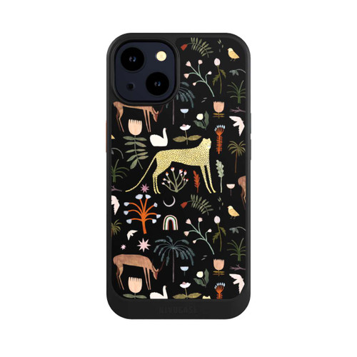 Apple iPhone 14 NIVOcore Wilde Gartenbuchstaben von Léa Le Pivert