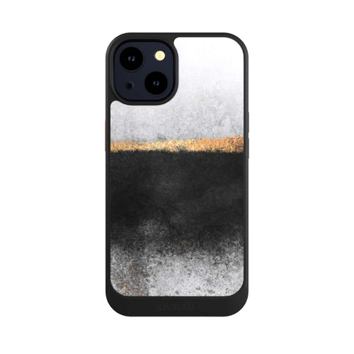 Apple iPhone 14 NIVOcore Ruß und Golddruck