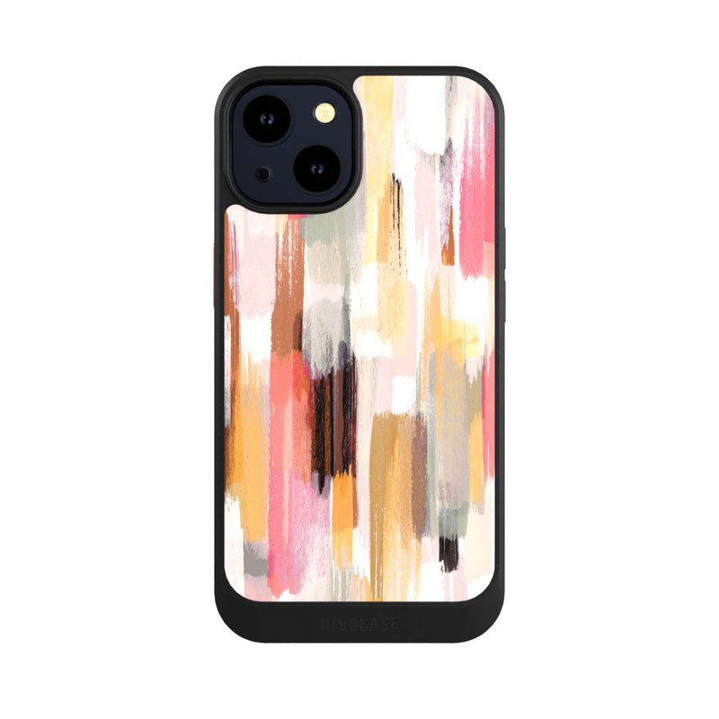 iPhone 14 NIVOcore Abstract Brushstrokes Autumn Shades