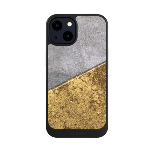 Apple iPhone 14 NIVOcore Concrete and Gold look
