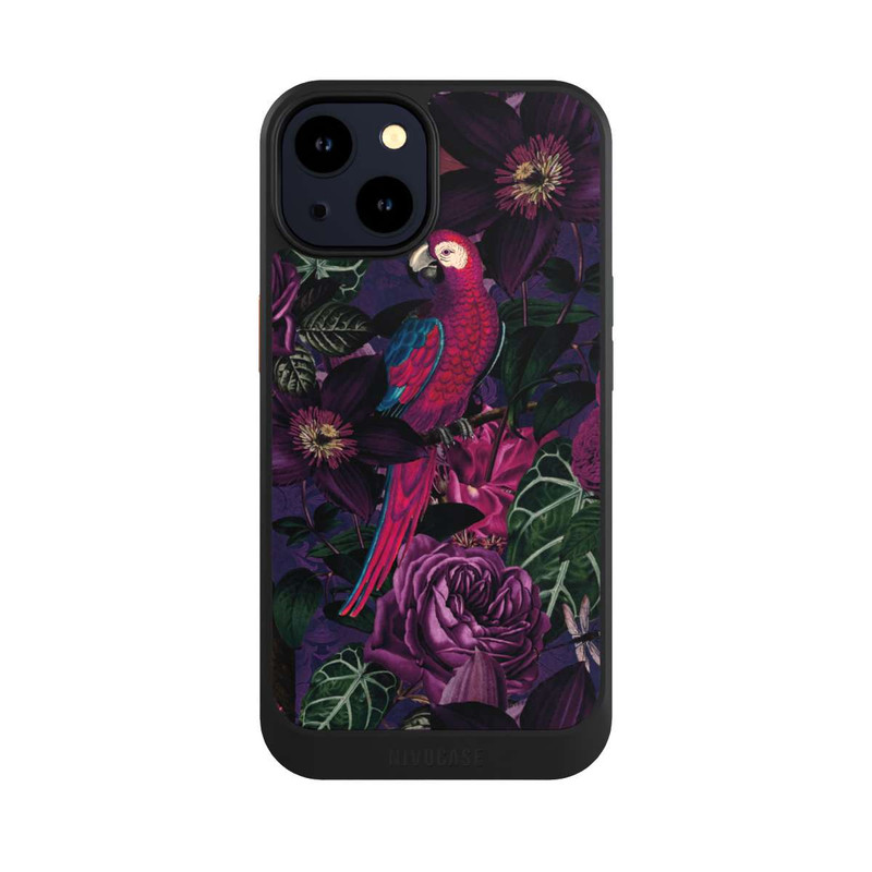iPhone 14 NIVOcore Oiseau de la jungle sombre