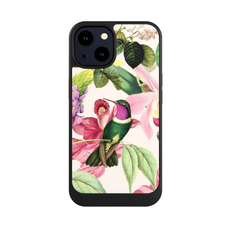 iPhone 14 NIVOcore Colibris et roses