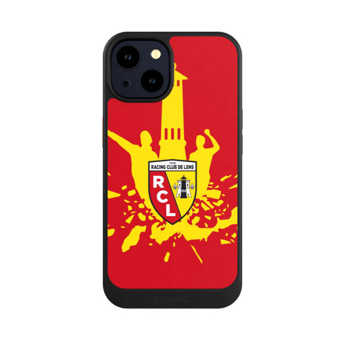Apple iPhone 14 NIVOcore Tour RCL jaune sur rouge