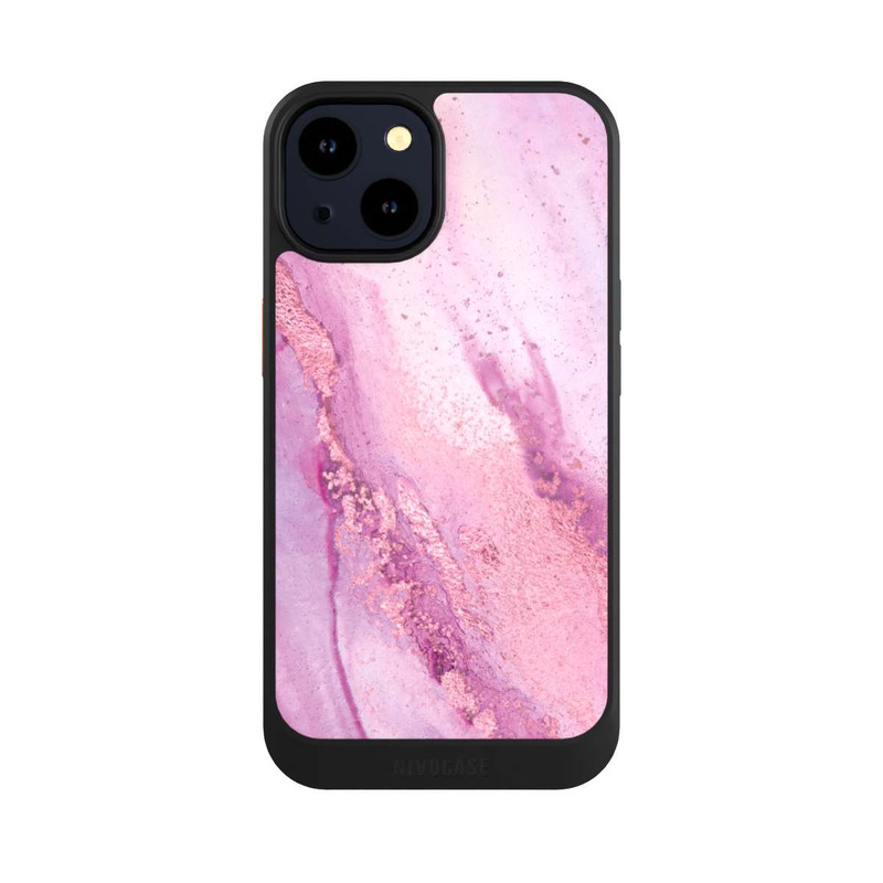 iPhone 14 NIVOcore Encre murale en marbre violet