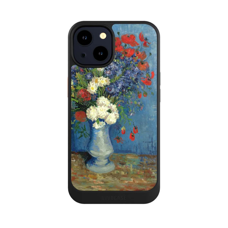 iPhone 14 NIVOcore Still Life Vase with Cornflowers and Poppies by Vincent Van Gogh