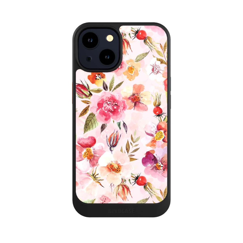 iPhone 14 NIVOcore Rose Hip Wallpaper Pink Spring
