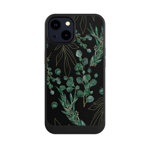 Apple iPhone 14 NIVOcore Eucalyptus Leaves black