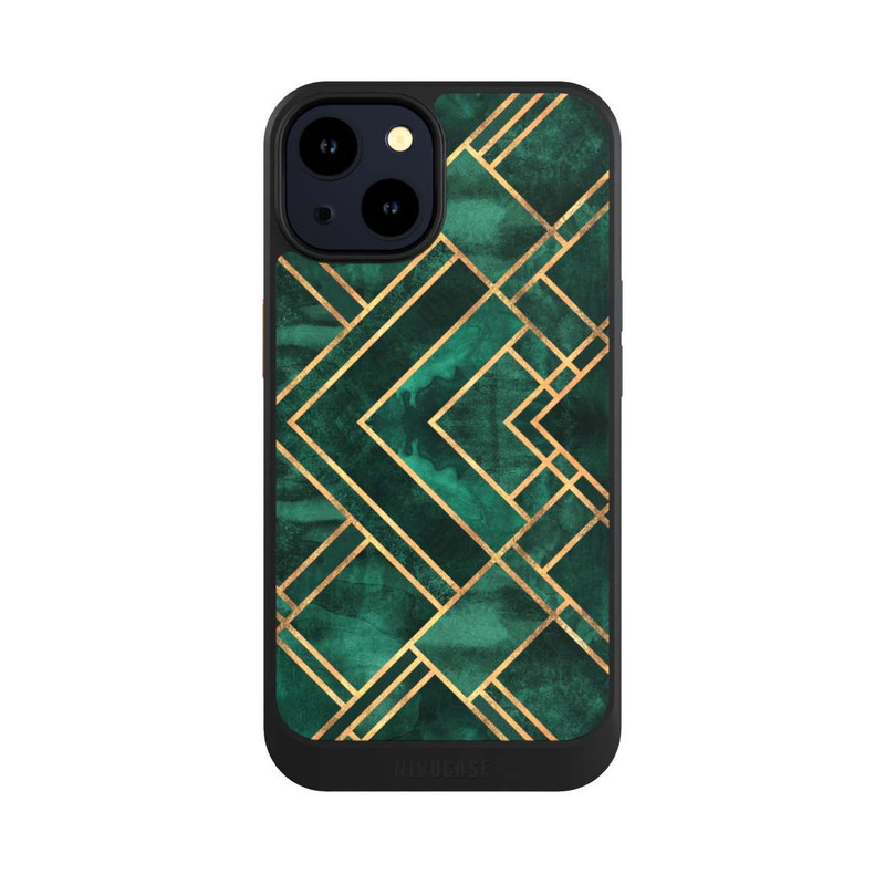 iPhone 14 NIVOcore Grüne Blöcke
