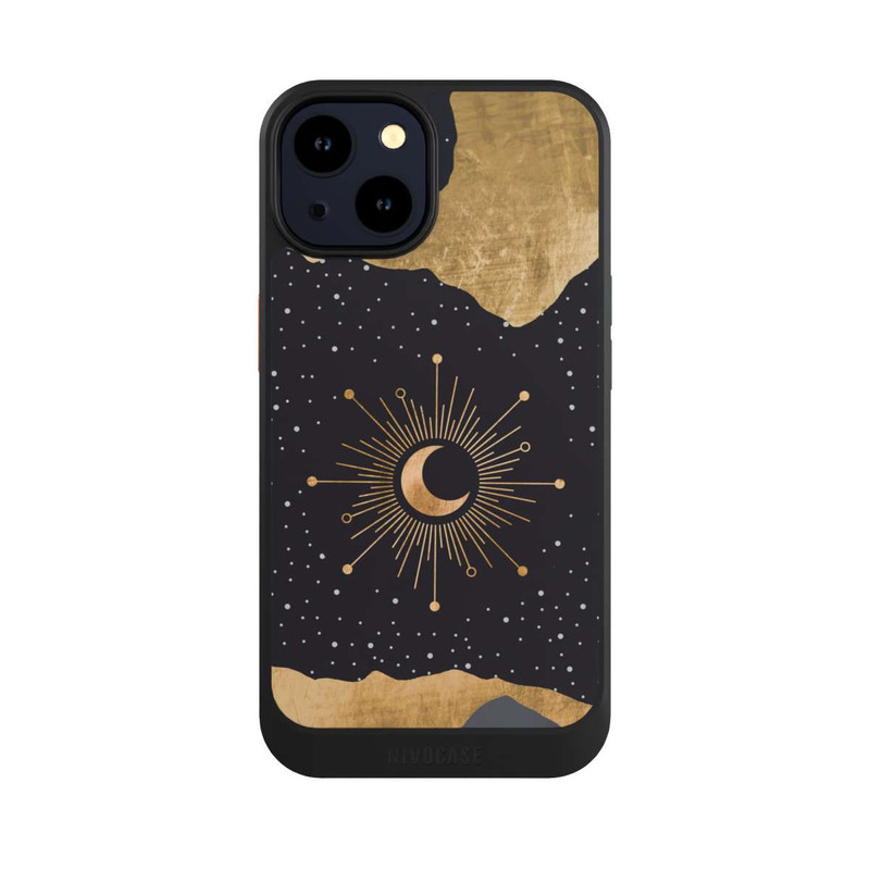 iPhone 14 NIVOcore Sternennacht Gold