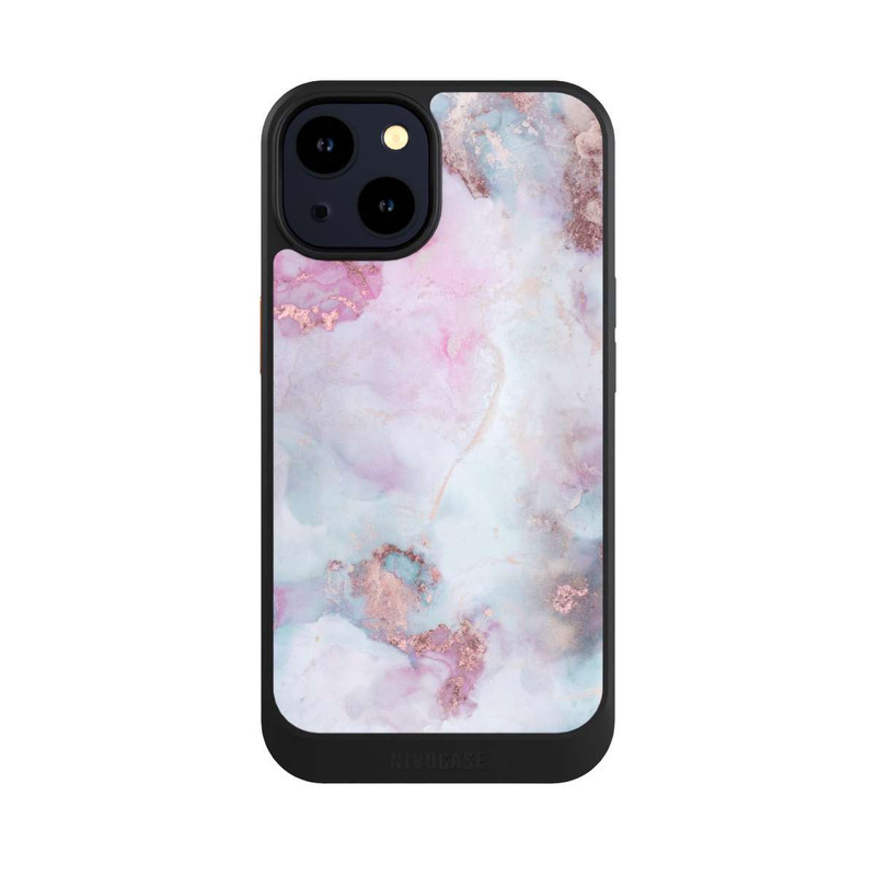 iPhone 14 NIVOcore Alcohol Ink Marble Blue