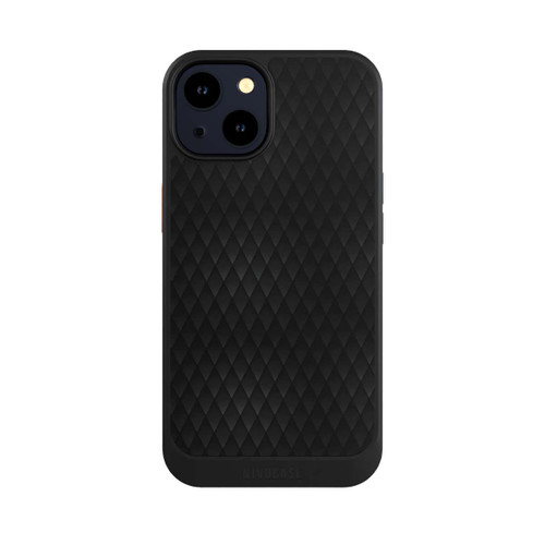 Apple iPhone 14 NIVOcore Peau de Serpent Noire