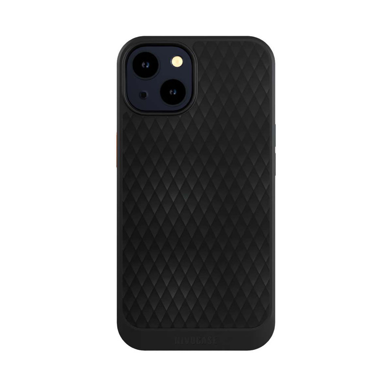 iPhone 14 NIVOcore Peau de Serpent Noire