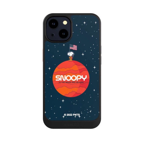 Apple iPhone 14 NIVOcore Snoopy Weltraumreisender Orange