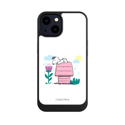 Apple iPhone 14 NIVOcore Snoopy Hundehütte Frühling